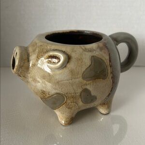 Ceramic Pig Creamer